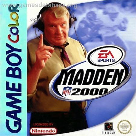 Cover Madden NFL 2000 for Game Boy Color